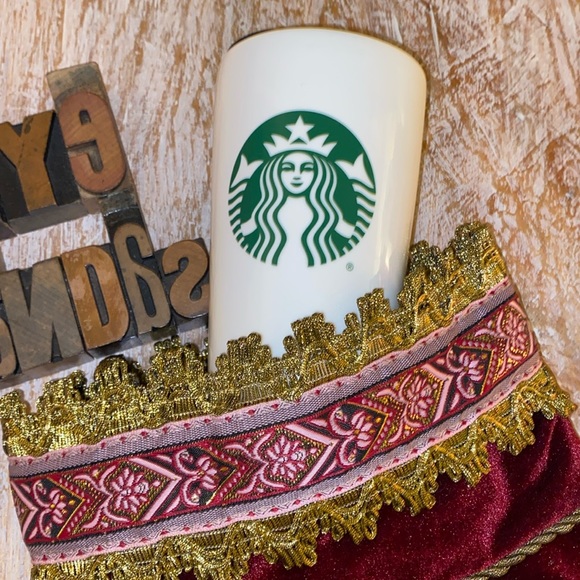🆕☕️🧜♀️STARBUCKS 12 oz. 2021 “🧜♀️” Logo Ceramic Cup with Swivel Lid - Picture 3 of 8